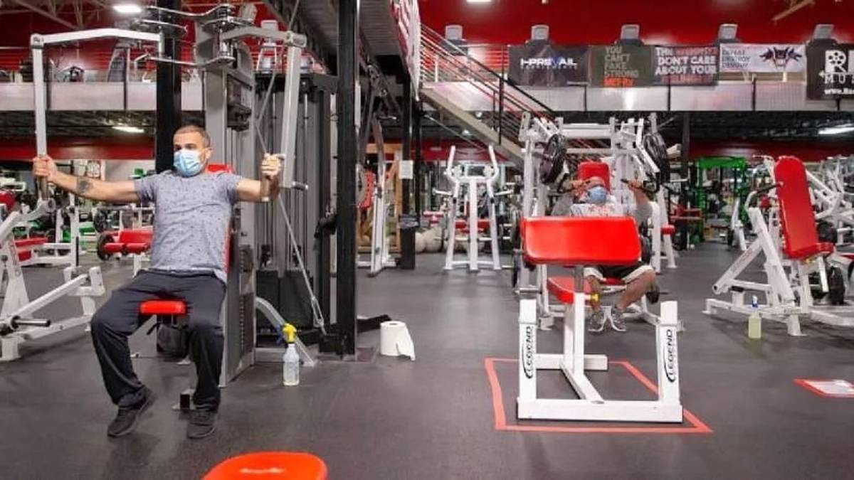 Gimnasios. Fuente: (Twitter)