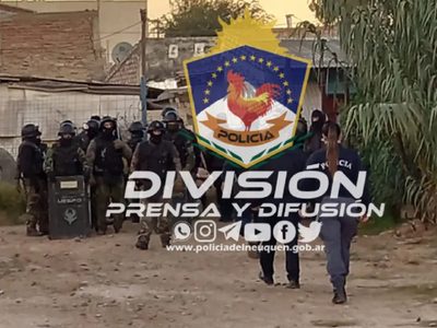 Nueve demorados y drogas incautadas en diez allanamientos por un robo calificado con uso de armas