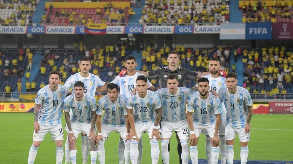 Selección Argentina. Fuente: (Twitter)