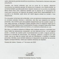 Caso saxofonista agredida: familia de exdiputado denuncia hostigamiento