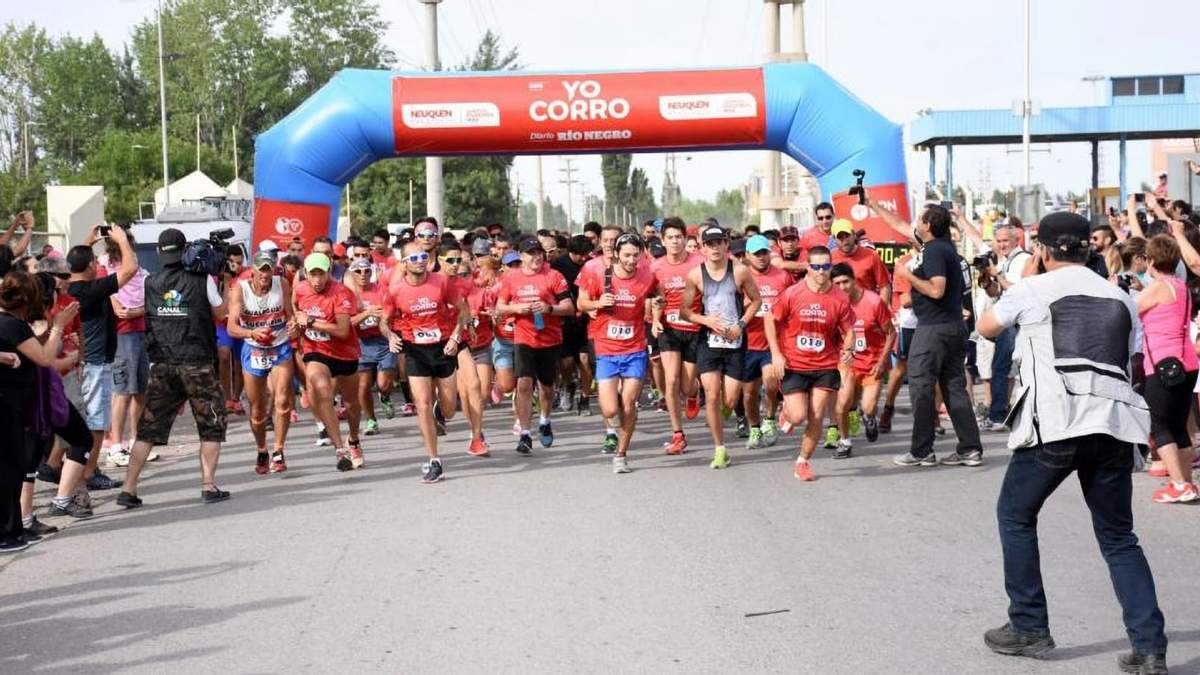 Yo Corro llega a Neuquén y Río Negro. Fuente: (Twitter)