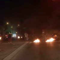 Por falta de agua, vecinos de El Trébol II bloquean la Ruta 7 por tiempo indeterminado