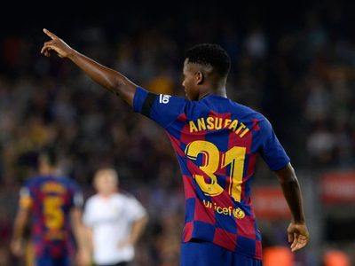 Fuerte resolución del Barcelona por Ansu Fati