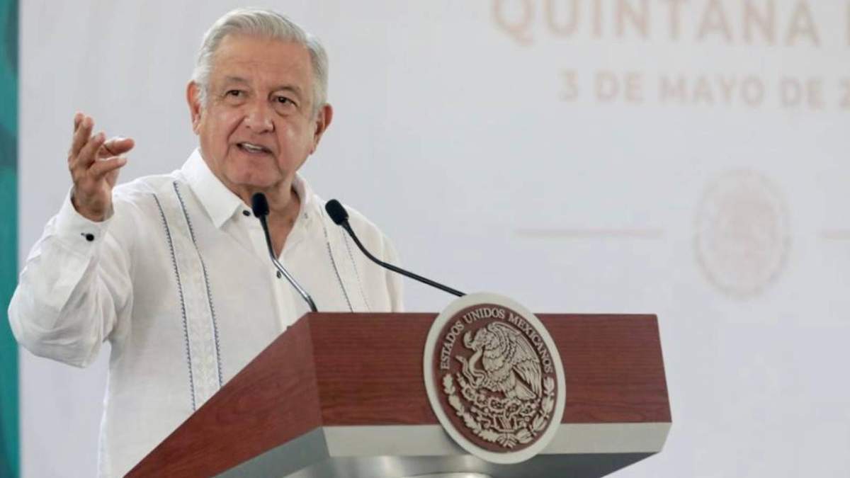 El presidente López Obrador