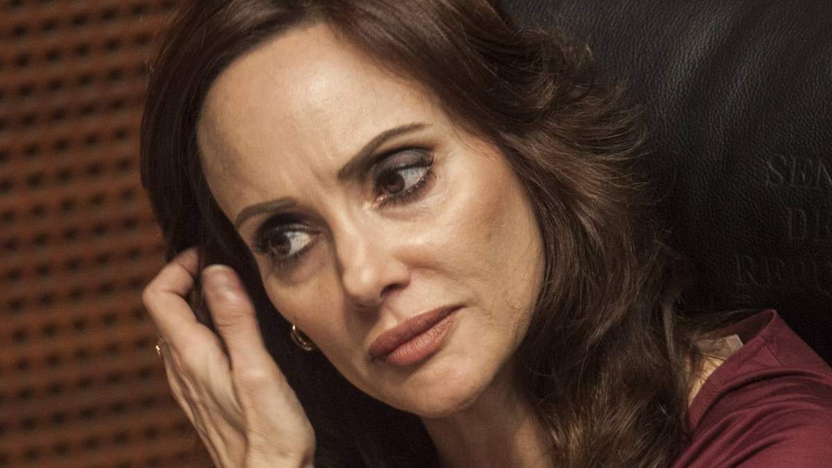 La senadora panista Lilly Téllez