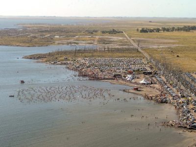 La localidad bonaerense de Epecuén celebra su centenario de vida