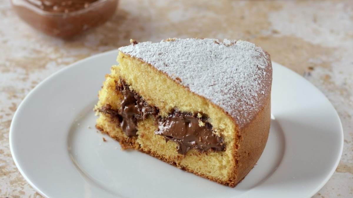 Torta de Nutella. Fuente: (X)