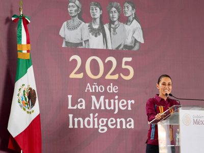 Sheinbaum envía propuesta para nombrar a 2025 “Año de la Mujer Indígena”