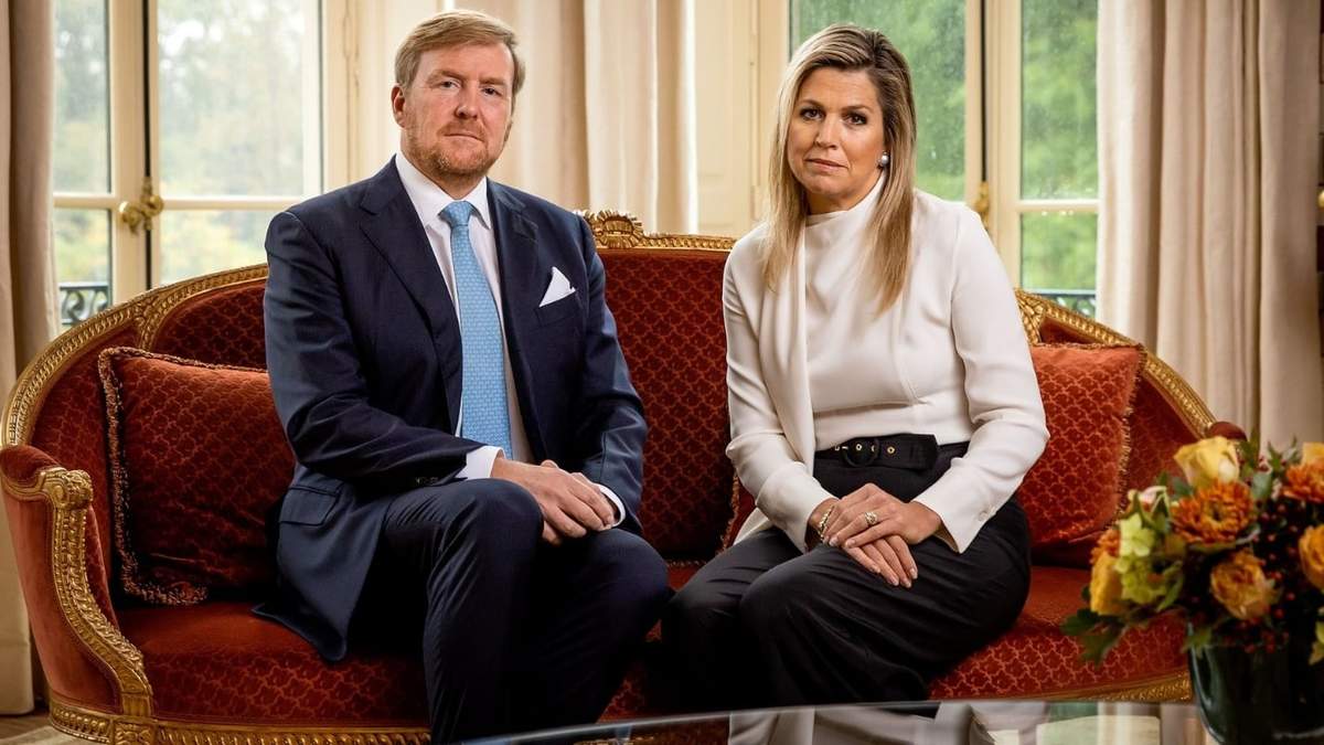 El rey Guillermo y la reina Máxima. Fuente: (Twitter)