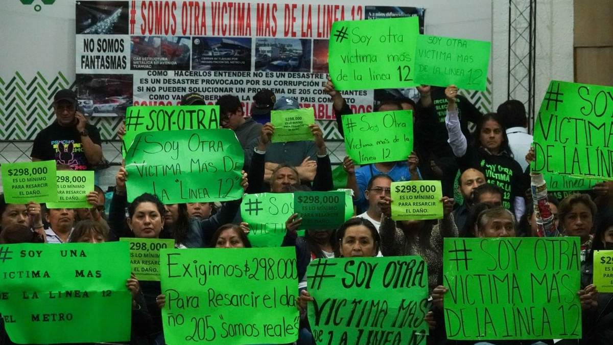 Protesta de los comerciantes