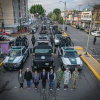 "Blindan" alcaldía Venustiano Carranza con 600 policías y 250 patrullas