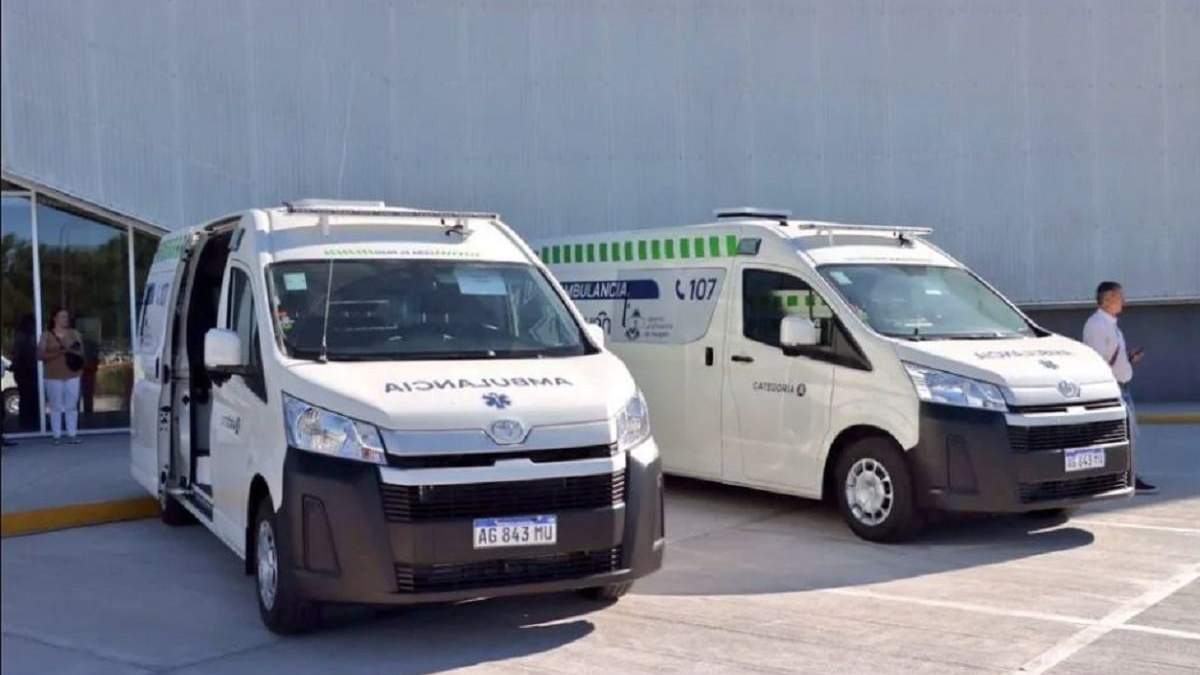 El gobierno de Neuquén sumó seis nuevas ambulancias al sistema público de Salud. Fuente: (RSM)