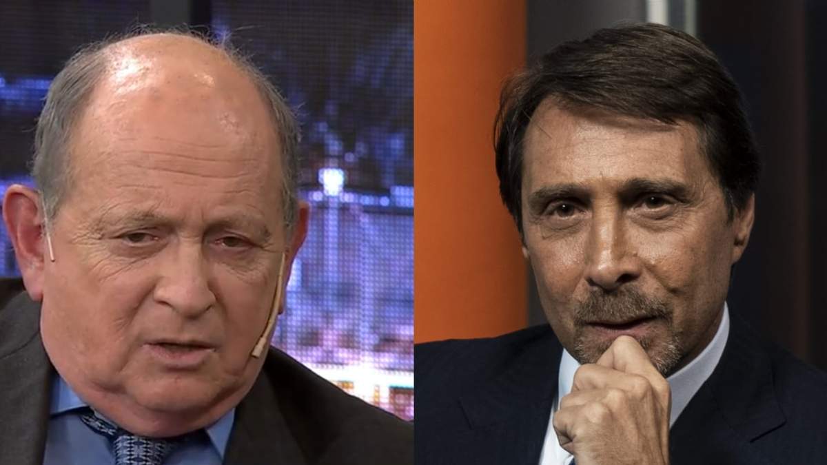Chiche Gelblung y Eduardo Feinmann. Fuente: (Twitter)