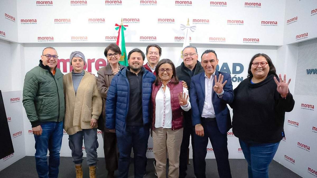 Aleida Alavez y la dirigencia morenista