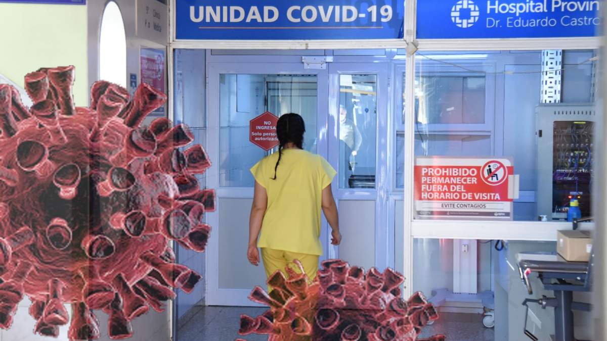 Hospital Castro Rendón, unidad COVID. Fuente: (Minuto Neuquén)