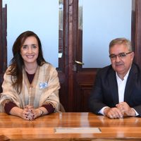 Villarruel viajó a Catamarca y se mostró con Raúl Jalil