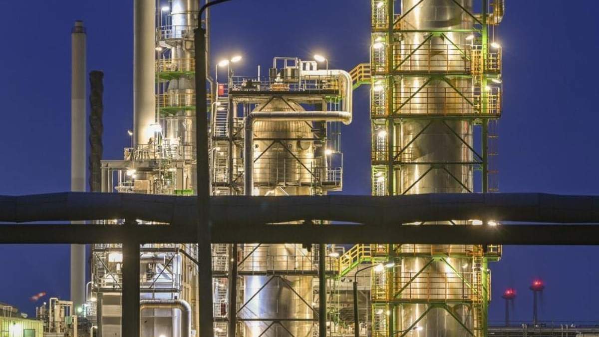 Una refinería en Alemania