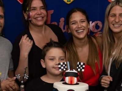 "Ahora en casa": el divertidísimo video familiar de Nazarena Vélez en el cumpleaños de su hijo Titi