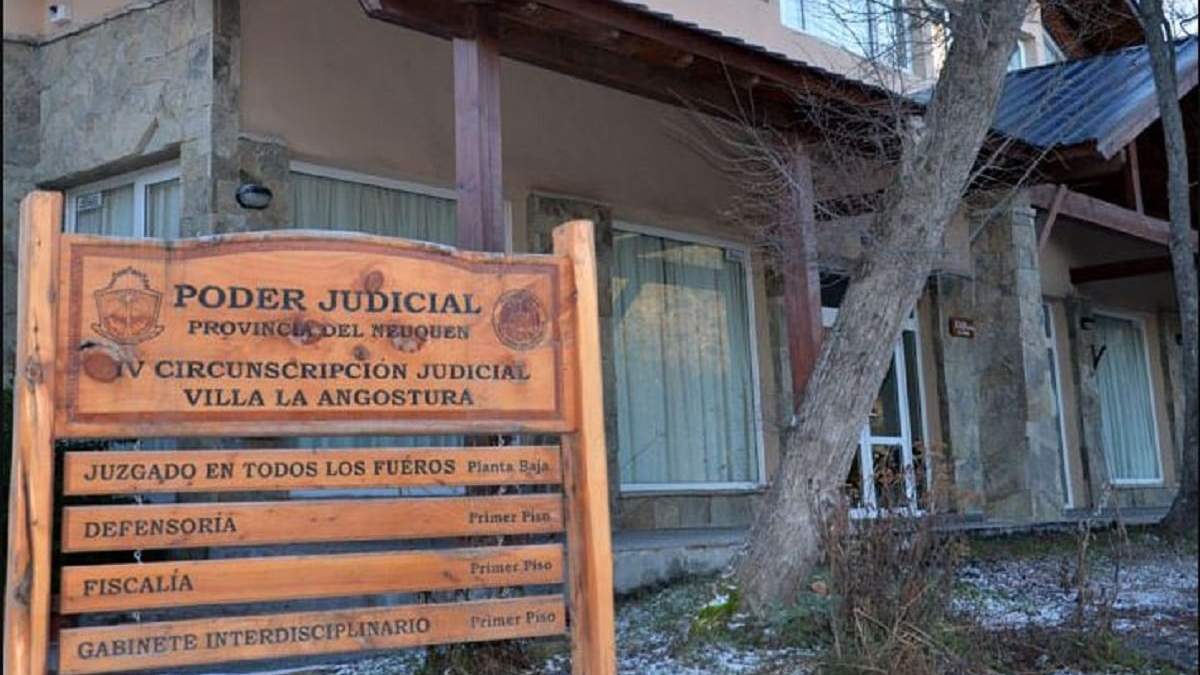 Poder Judicial de Villa La Angostura. Fuente: (Angostura Digital)