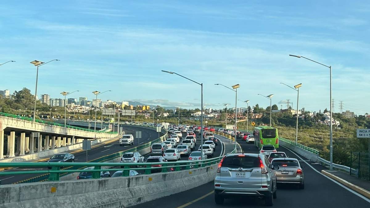 Tráfico vehicular ante cierres
