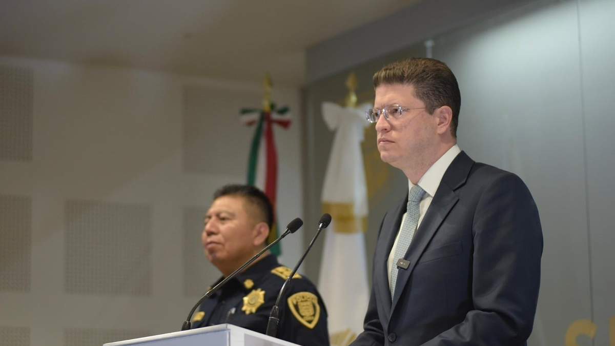 El secretario de Seguridad Ciudadana (SSC), Pablo Vázquez Camacho