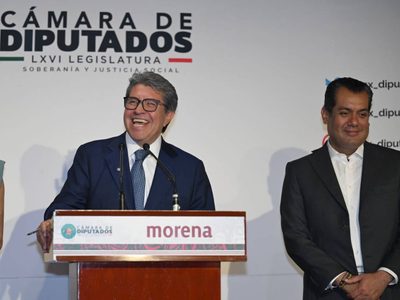 Monreal confirma que el PAN presidirá San Lázaro: “siempre dije que se va a respetar la ley”