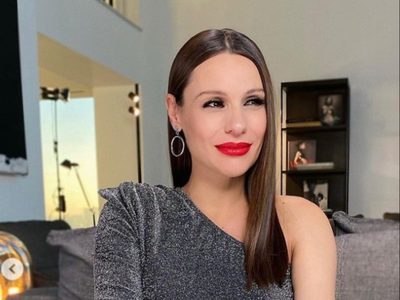 "Me emociona": Pampita sorprendió y apareció en Showmatch a horas de haber dado a luz a Ana