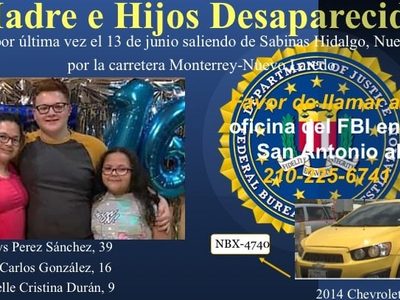 Una familia de EU buscada por el FBI murió en volcadura de Nuevo León en 2021