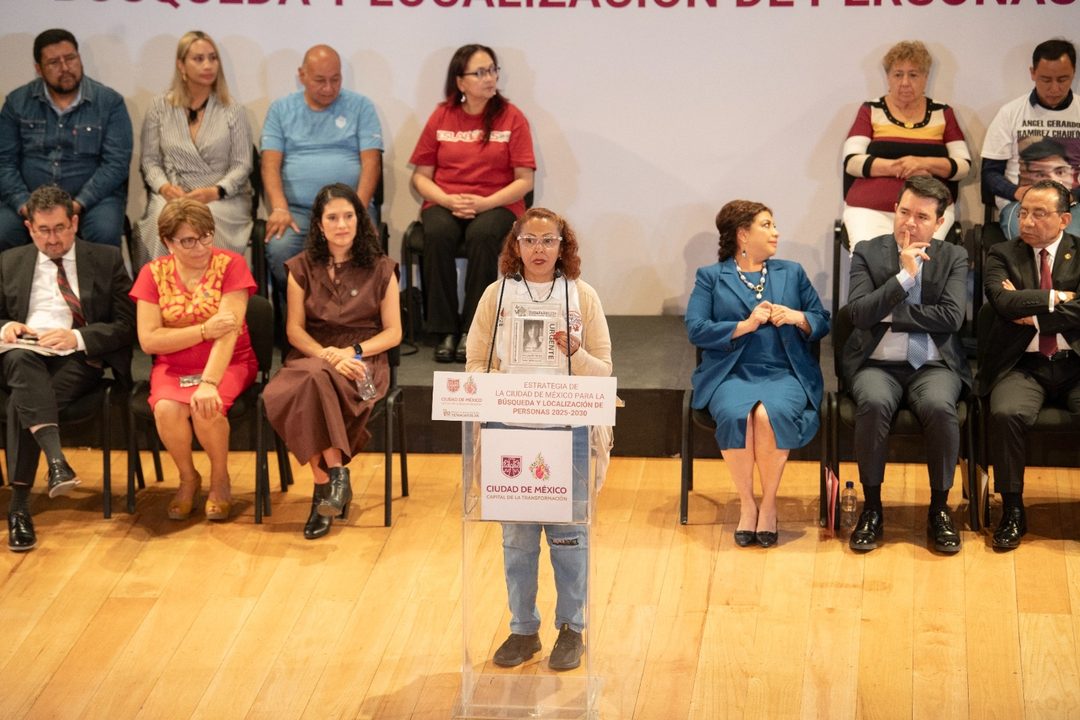 Buscadoras Sicilia autoridades Foto Miguel Dimayuga