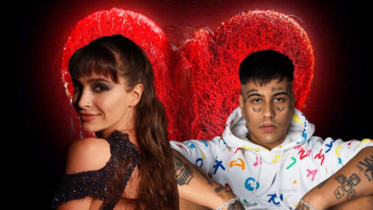 Brenda Asnicar y Duki. Fuente: (Minuto Neuquén)