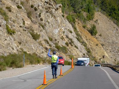 Cuatro rutas siguen inhabilitadas y todos los pases limítrofes están abiertos