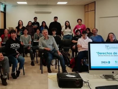 Charla de Derechos de Autor para la comunidad artística de Centenario