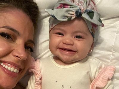 No se puede resistir: Virginia Gallardo y el video con imágenes inéditas de Martina que nos enamoró