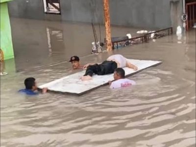 Ejército activa Plan DNIII E por inundaciones en Reynosa