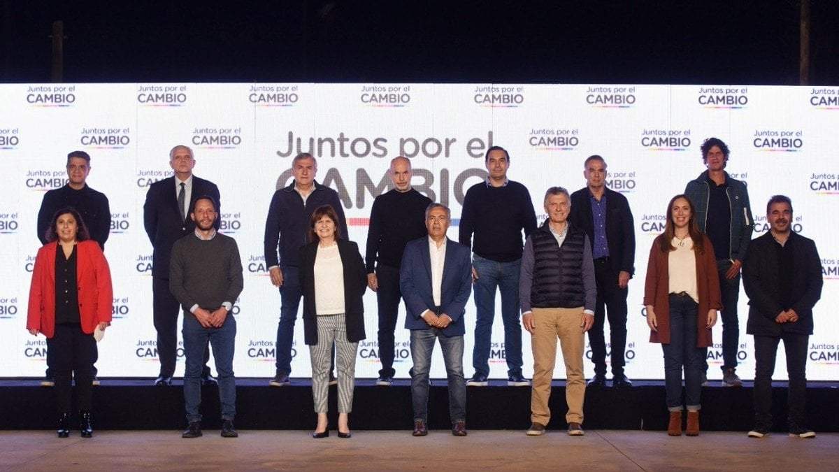 Los líderes de Juntos por el Cambio. Fuente: (Twitter)