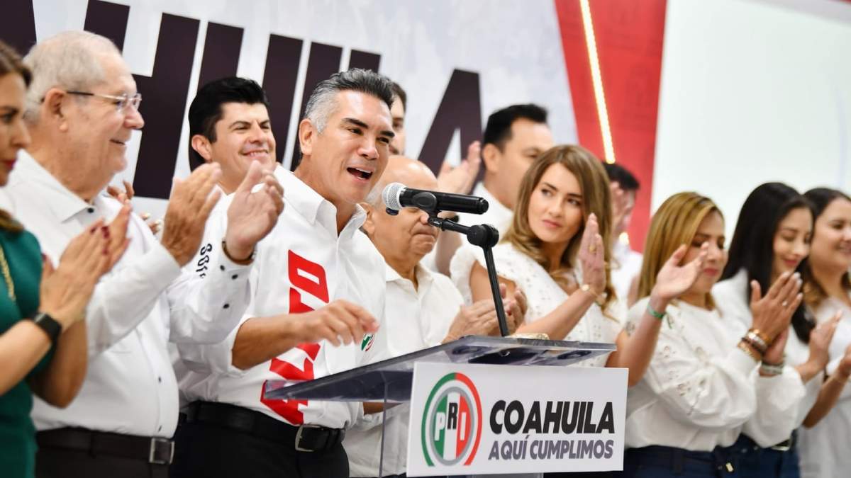 Evento encabezado por Alejandro Moreno en Coahuila