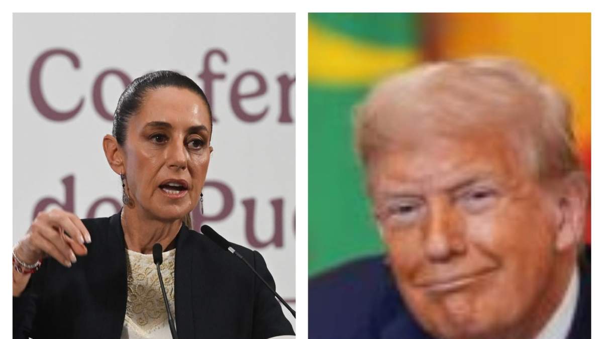Claudia Sheinbaum y Donald Trump