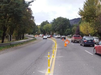 Demoras en rutas y caminos de la provincia de Neuquén por trabajos de Vialidad Nacional