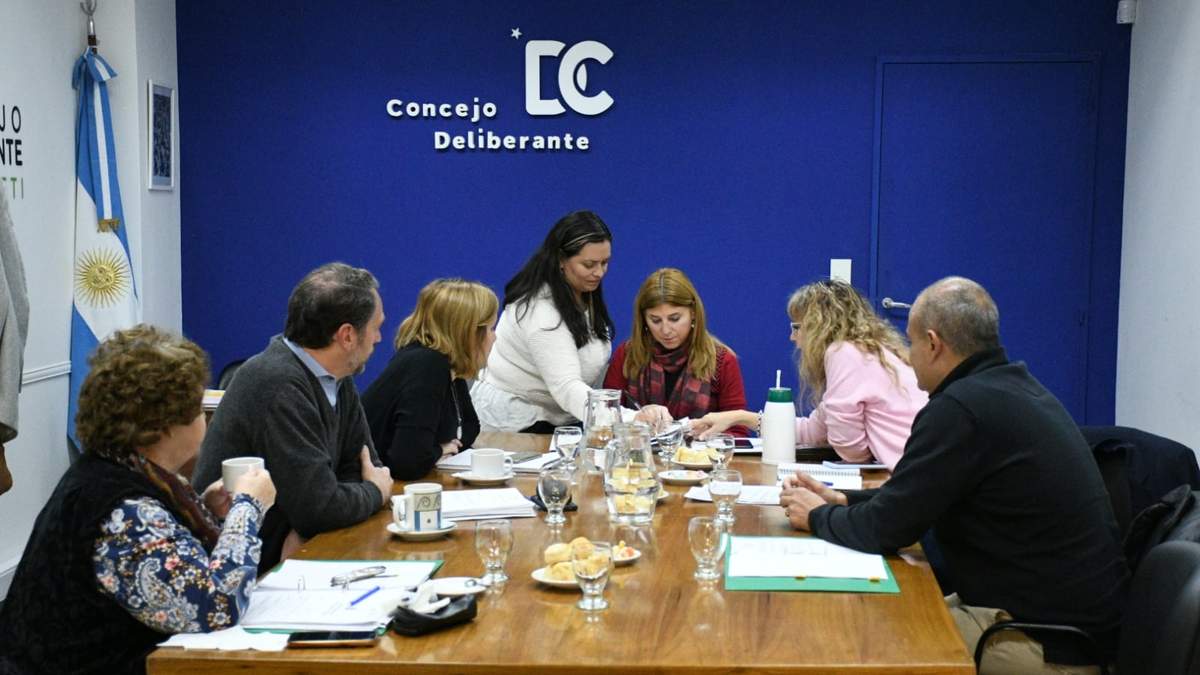 Reunión del Concejo Deliberante de Cipolletti. Fuente (Municipalidad Cipolletti).