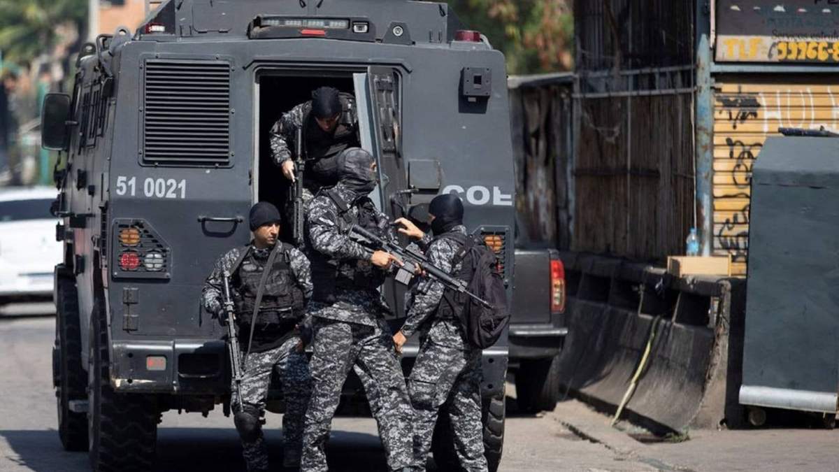 Operación policial en Brasil