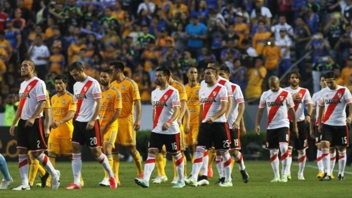 Tigres - River. Fuente: (Twitter)