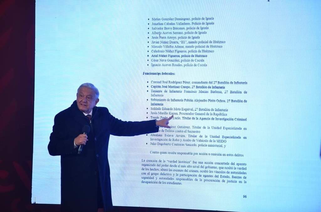 El presidente habla de complicidades para no llegar a la verdad en el caso Ayotzinapa