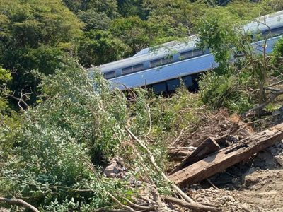 Alito arremete contra AMLO por el descarrilamiento del Tren Interocéanico