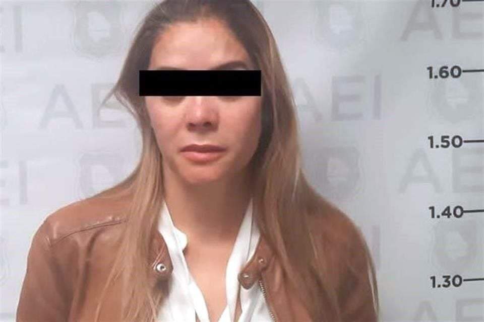 La empresaria Claudia Marissa, detenida en la cdmx