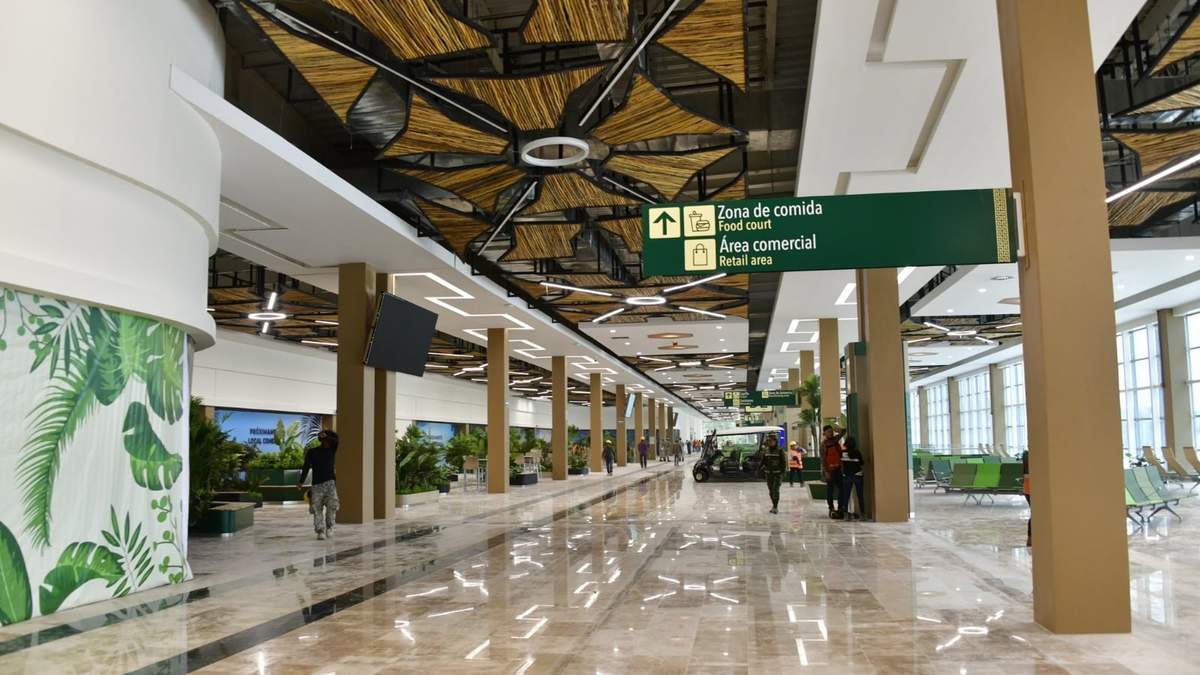 Instalaciones del Aeropuerto de Tulum
