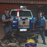 Recuperaron una moto y demoraron a un sujeto que robó en un comercio