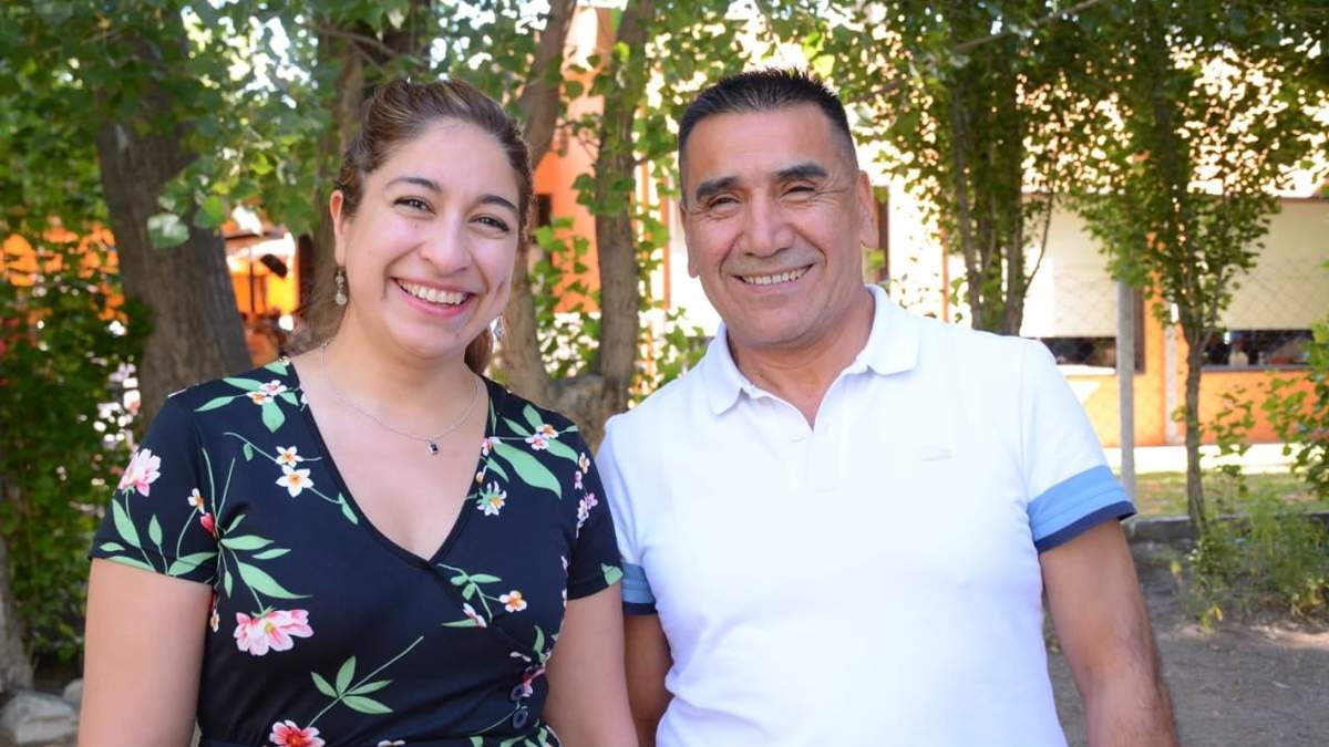 Ayelén Gutiérrez y Ramón Rioseco, la fórmula provincial del Frente de Todos. Fuente: (Twitter)