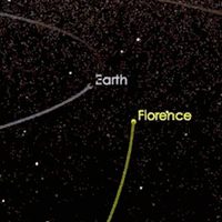 'Florencia”, el mayor asteroide jamás visto por la NASA pasará cerca de la Tierra el 1 de septiembre