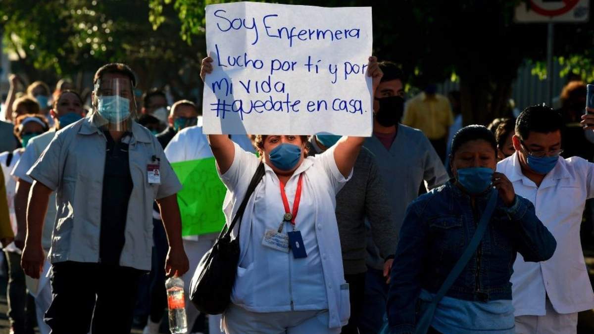 En México, los casos aumentaron en las últimas horas. Fuente: (Twitter)