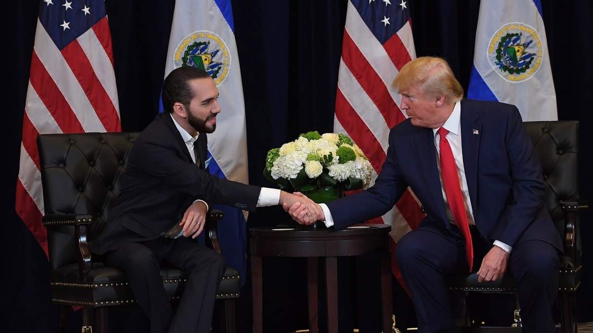Nayib Bukele y Donald Trump